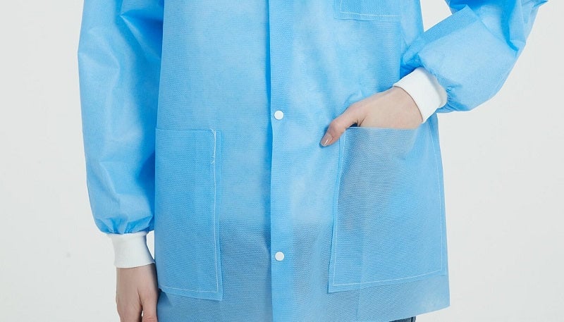 Image of Dental / Lab Jacket Hip Length 10PCS PACK or 100pcs Pack