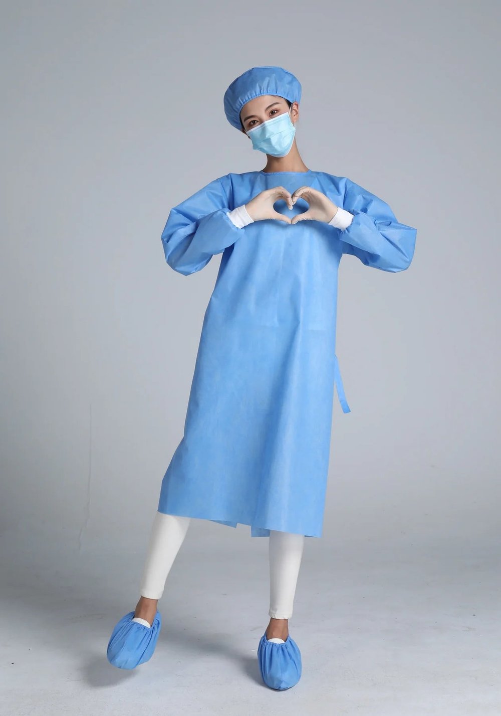 Image of Medical  Disposable Gowns for Dental and Hospital Use