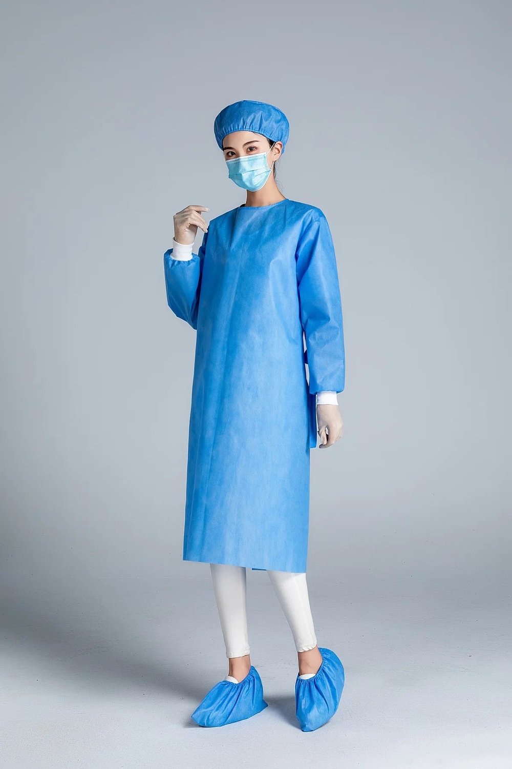 Image of Medical  Disposable Gowns for Dental and Hospital Use