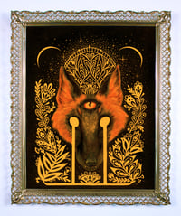 Image 1 of The Very Witching Hour in gold frame