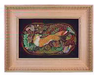 Image 1 of Fleet of Foot in wooden frame