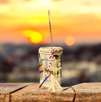 Image 3 of Wildflower Rustic Star Candle Holder - Small Jar - 202507