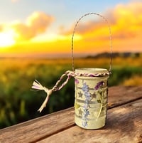 Image 4 of Wildflower Rustic Star Candle Holder - Small Jar - 202507