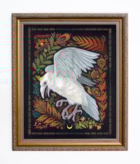 Crude Bones in bronze frame