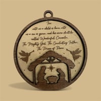 Nativity Ornament