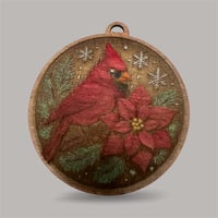 Cardinal Christmas Ornament 