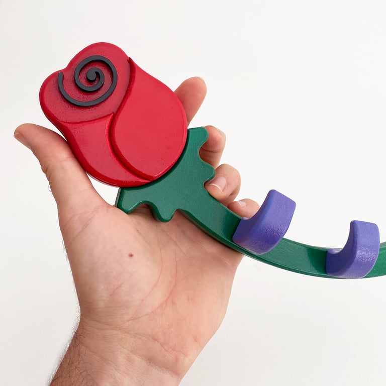 Rose Hook Rack 🥀 Image 3