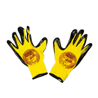 Yellow Work Gloves