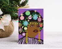 Festive Fro Card