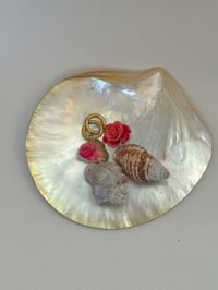sample rose anthurium earrings