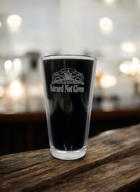 United States Coast Guard Tactical Law Enforcement Pint Glass