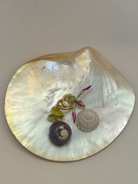 sample anthurium orchid earrings