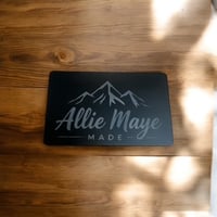 Image 1 of Personalized Metal Business Card