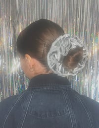Image 1 of Disco Ruffle Scrunchie 