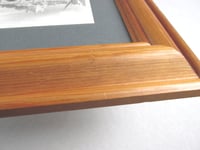 Image 14 of Antique Kent Miniature Engraving Print Duo in Vintage Frame, Rochester Castle and Canterbury Gate