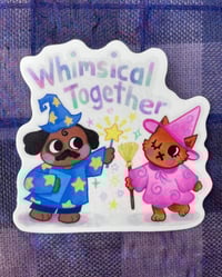 Whimsical Together Sticker