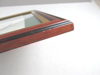 Image 15 of Antique Carisbrooke Castle Engraving Print Duo in Vintage Frame, Isle of Wight Scenery