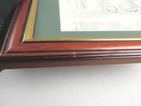 Image 11 of Antique Carisbrooke Castle Engraving Print Duo in Vintage Frame, Isle of Wight Scenery