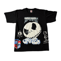 Image 1 of Crazy Black Tee