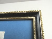 Image 16 of Antique Ramsgate Harbour and Dover Castle Small Engraving Print Duo in a Frame, Coastal Kent Scenery