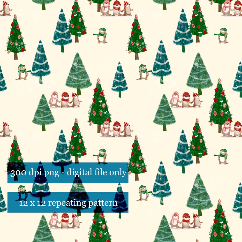 Image of Holiday Otters