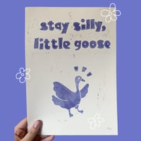 Image 1 of Silly Goose Print