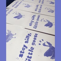 Image 2 of Silly Goose Print