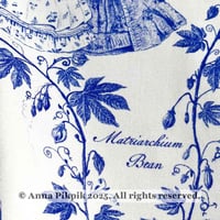 Image 2 of Feminist Toile de Jouy heavy fabric <small>(cotton twill)</small>
