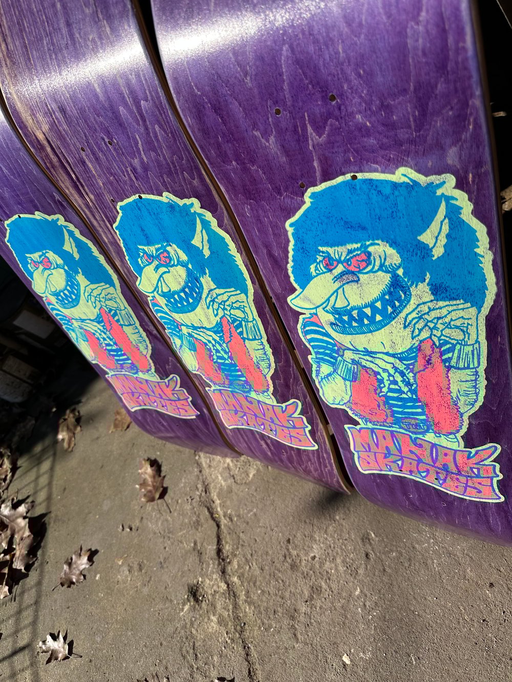 8.5" Popsicle - Creep Graphic