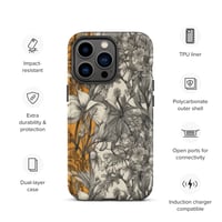 Image 22 of Colorful Trio Botanical Plants Art Nouveau Tough Case for iPhone®