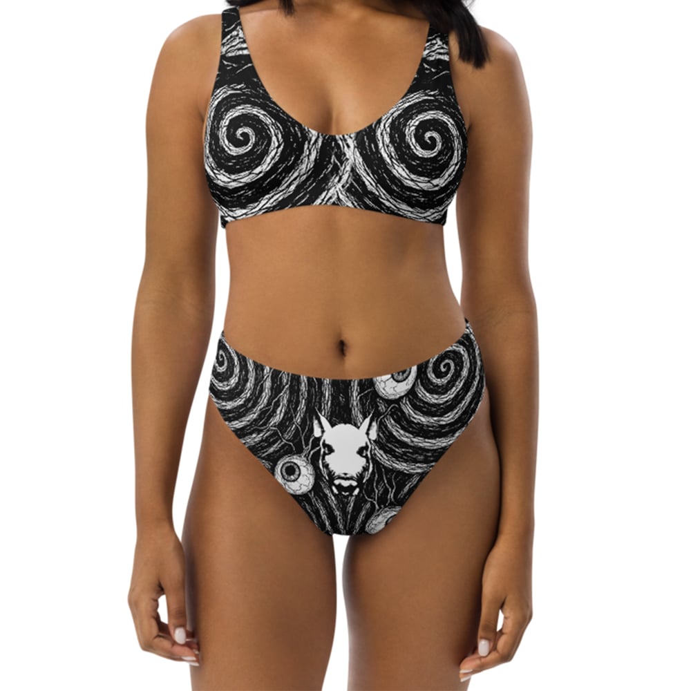 Image of Atticus Cogar "SPIRAL" High Waisted Bikini