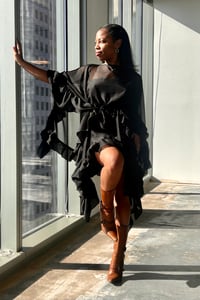 Image 2 of SHAUN CAPE | BLACK