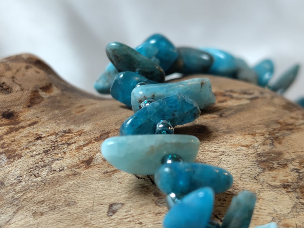 Image of ‘1210’. Neon Apatite Stone Bracelet by BDS.