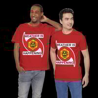 Image 4 of THE WEATHER IS HAPPENING ACOLYTE'S CREW NECK UNISEX T-SHIRT