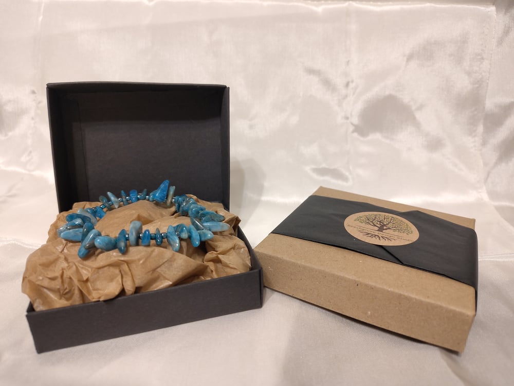 Image of ‘1210’. Neon Apatite Stone Bracelet by BDS.