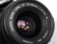 Image 8 of Share Canon EOS Rebel G 35mm SLR Film Camera with 35-80mm III zoom lens 6 MO WARRANTY