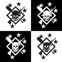 Image 1 of Cross Rifle/Paddle Transfer Decals