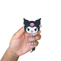 Kuromi Badge Reel