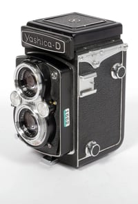Image 3 of Yashica D 6X6 TLR Camera with 80mm F3.5 lens #1662 6 MONTH WARRANTY