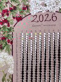 Image 3 of 2026 Moon Calendar poster