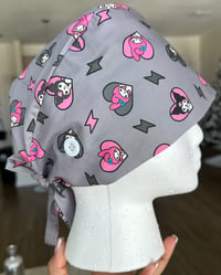 Image 1 of Melody + Kuromi Scrub Cap