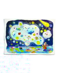 Image 2 of A5 - Les poissons - illustration originale