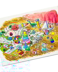 Image 2 of A6 - Le tapis - illustration originale