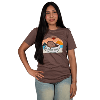 Image 2 of Unisex Standard Logo Shirt Cocoa (Pre-Sale)