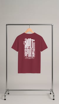 Image 2 of T-shirt Bacalanhood x AS Charlin Martin bordeaux