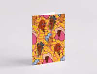 Babes Repeat Pattern Card