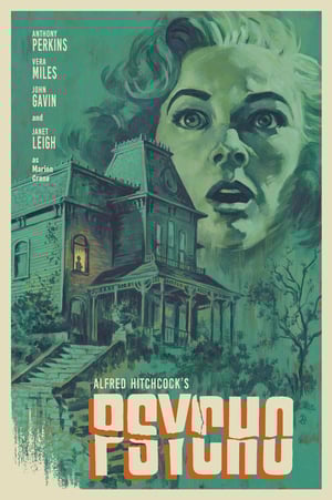 Image of Horror Movie Retro Poster Prints