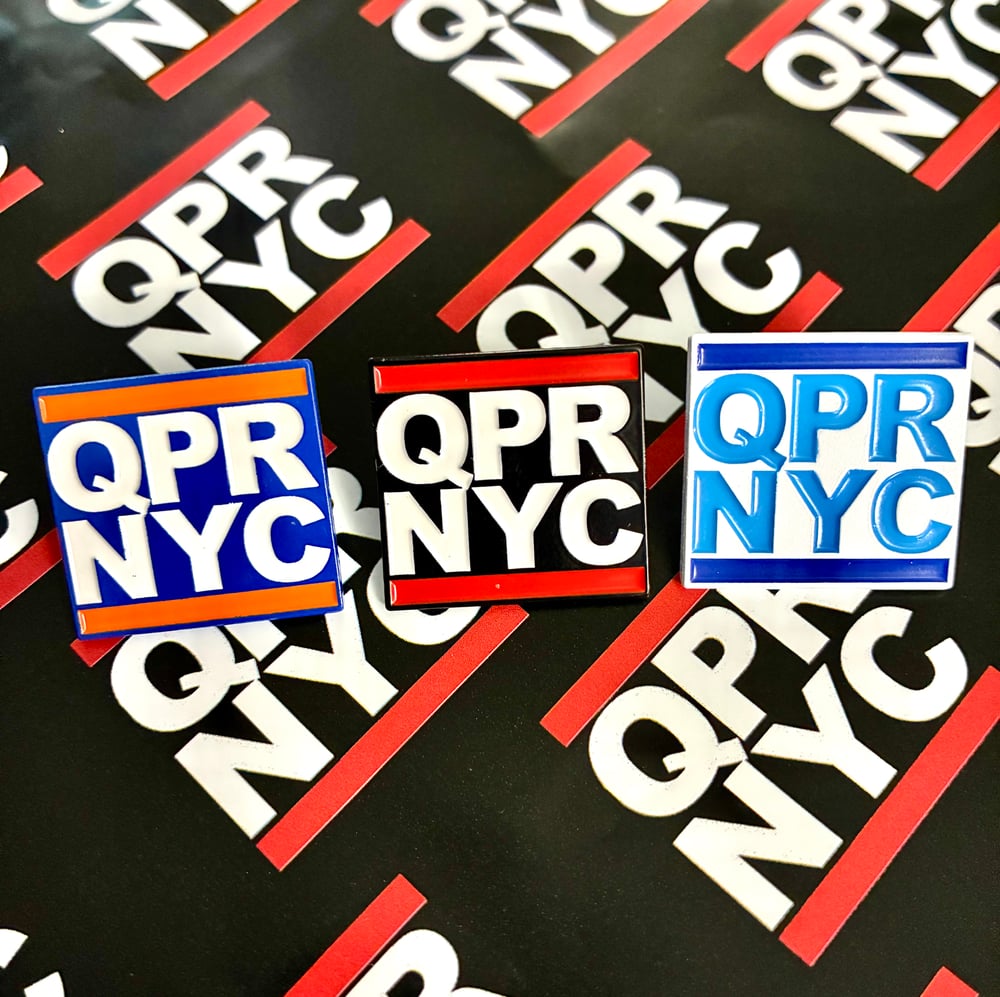 Image of QPR NYC Enamel Pin Badge