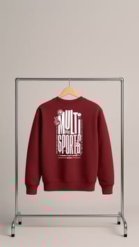 Image 2 of Sweatshirt Bacalanhood x AS Charlin Martin bordeaux