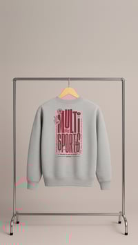 Image 2 of Sweatshirt Bacalanhood x AS Charlin Martin gris chiné